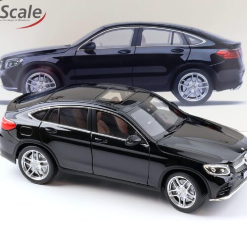 1:18 iScale Mercedes GLC Coupe X253 SUV black 2015