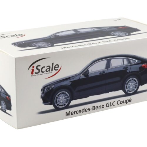 1:18 iScale Mercedes GLC Coupe X253 SUV black 2015