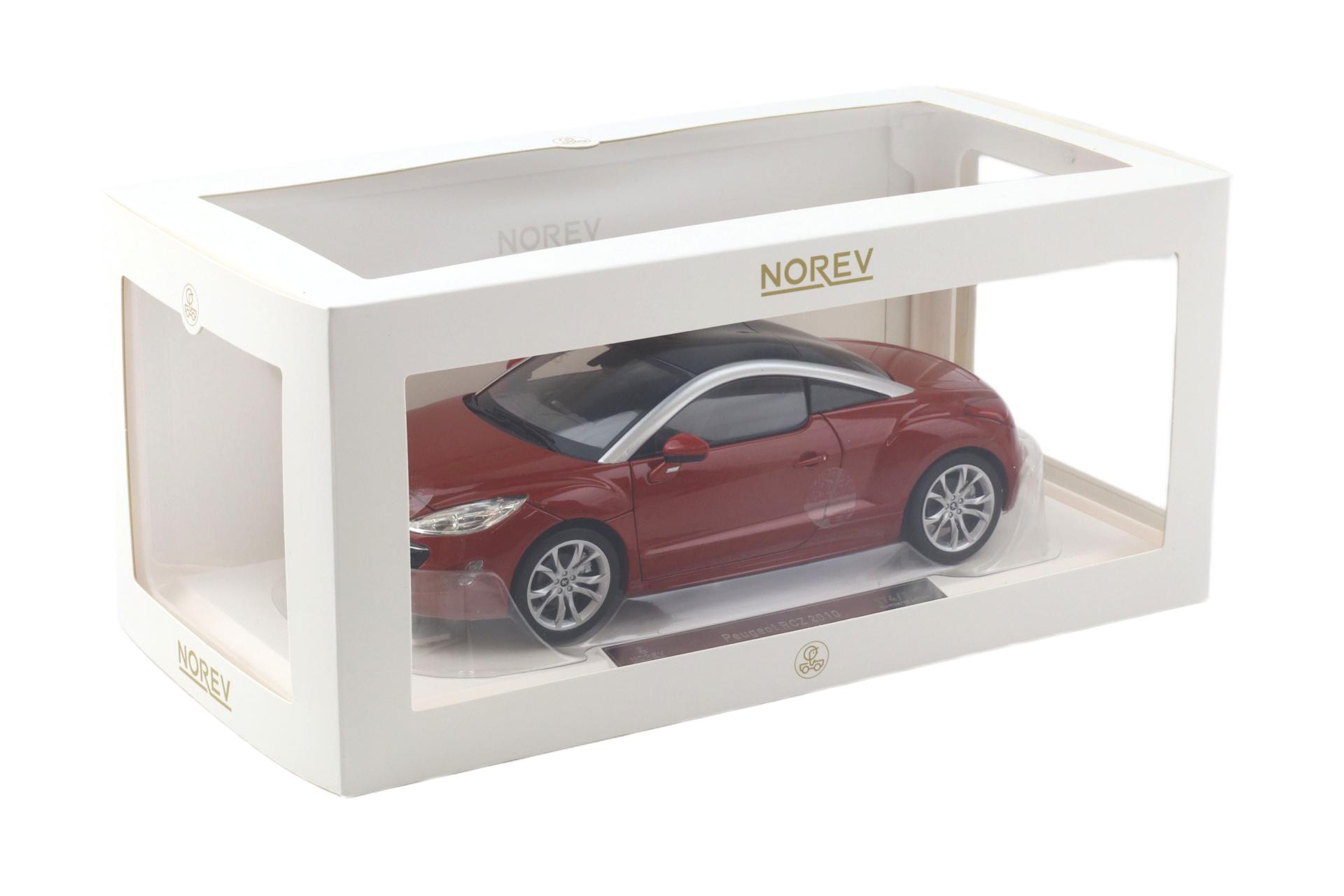 1:18 Norev Peugeot RCZ Coupe 2010 Amber red - Limited 200 pcs.