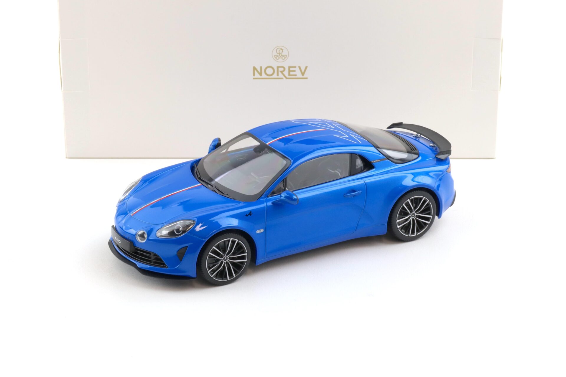 1:18 Norev Alpine A110S Kit Aero French Signature 2023 Alpine blue - Limited 110 pcs.