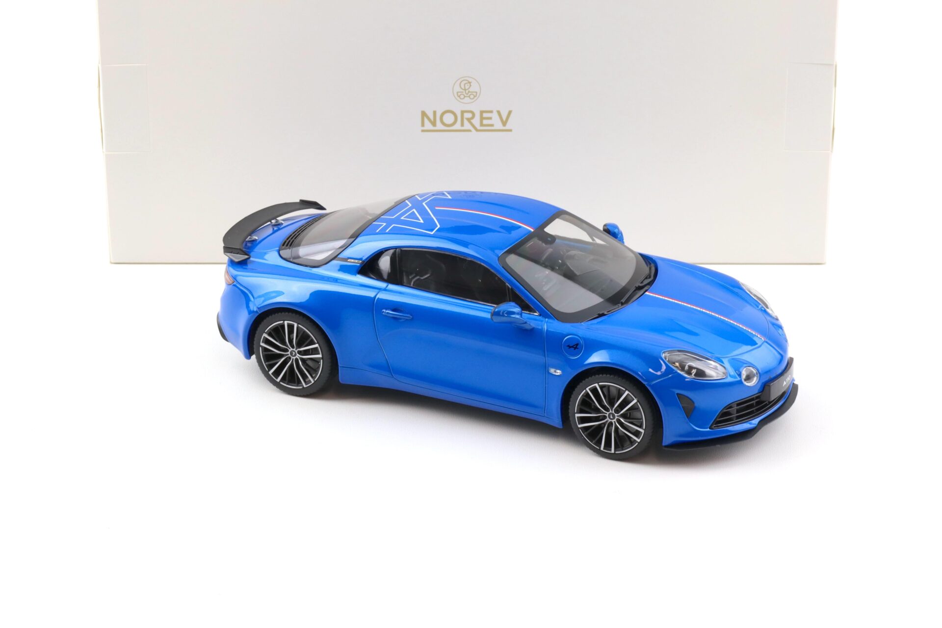 1:18 Norev Alpine A110S Kit Aero French Signature 2023 Alpine blue - Limited 110 pcs.