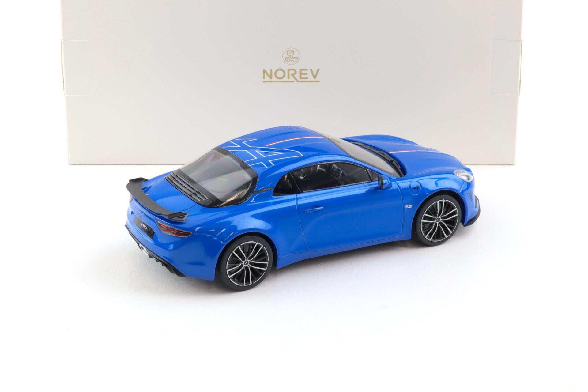 1:18 Norev Alpine A110S Kit Aero French Signature 2023 Alpine blue - Limited 110 pcs.
