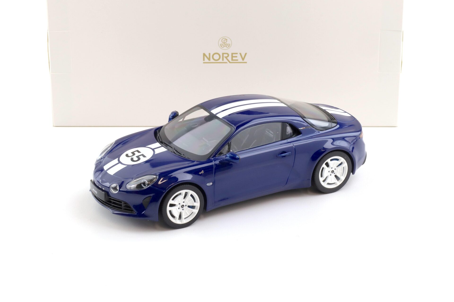 1:18 Norev Alpine A110 GT Racing Heritage 2023 Abysse blue - Limited 110 pcs.
