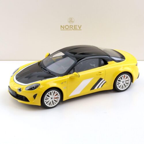 1:18 Norev Alpine A110 Tour de Corse 75 yellow/ black 2023 - Limited 150 pcs.