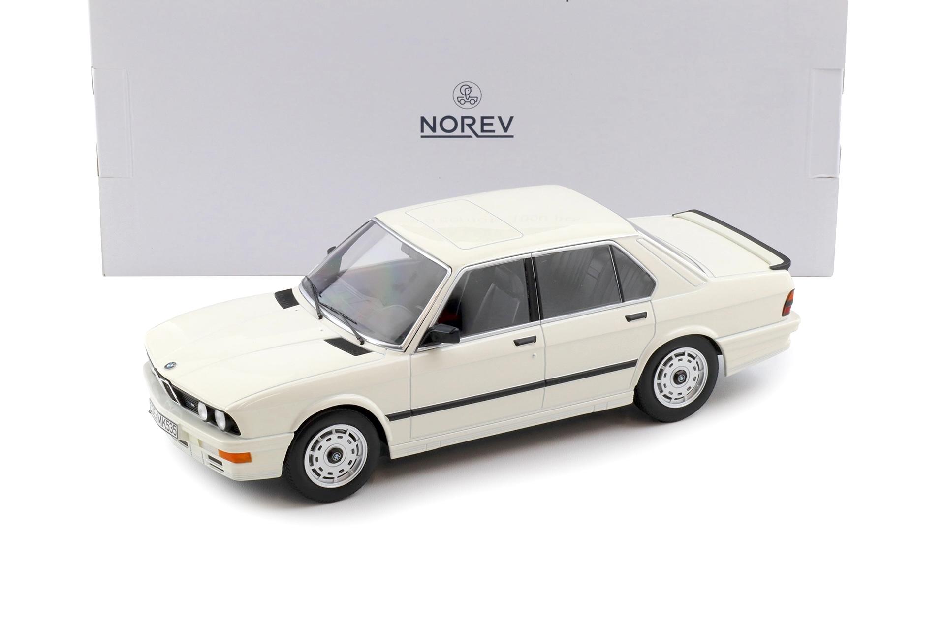 1:18 Norev BMW M535i E28 Limousine 1986 white - Limited 1000 pcs.