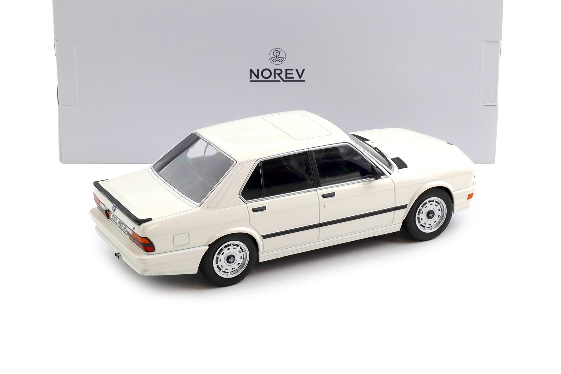 1:18 Norev BMW M535i E28 Limousine 1986 white - Limited 1000 pcs.