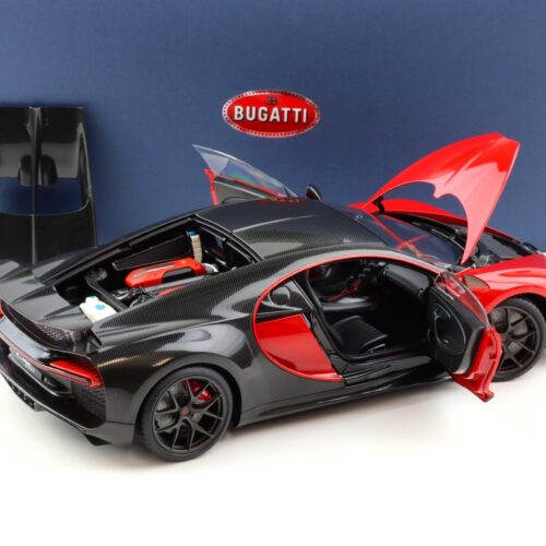 1:18 AUTOart Bugatti Chiron Sport 2019 Italian red/ Carbon