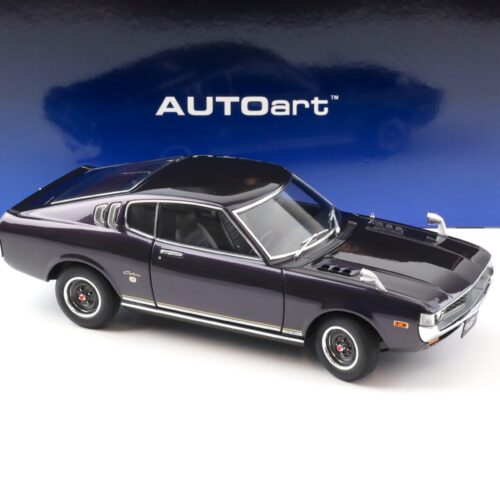 1:18 AUTOart Toyota Celica Liftback 2000 GT (RA25) 1973 dark purple metallic