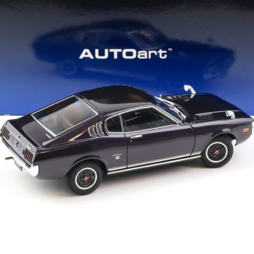 1:18 AUTOart Toyota Celica Liftback 2000 GT (RA25) 1973 dark purple metallic
