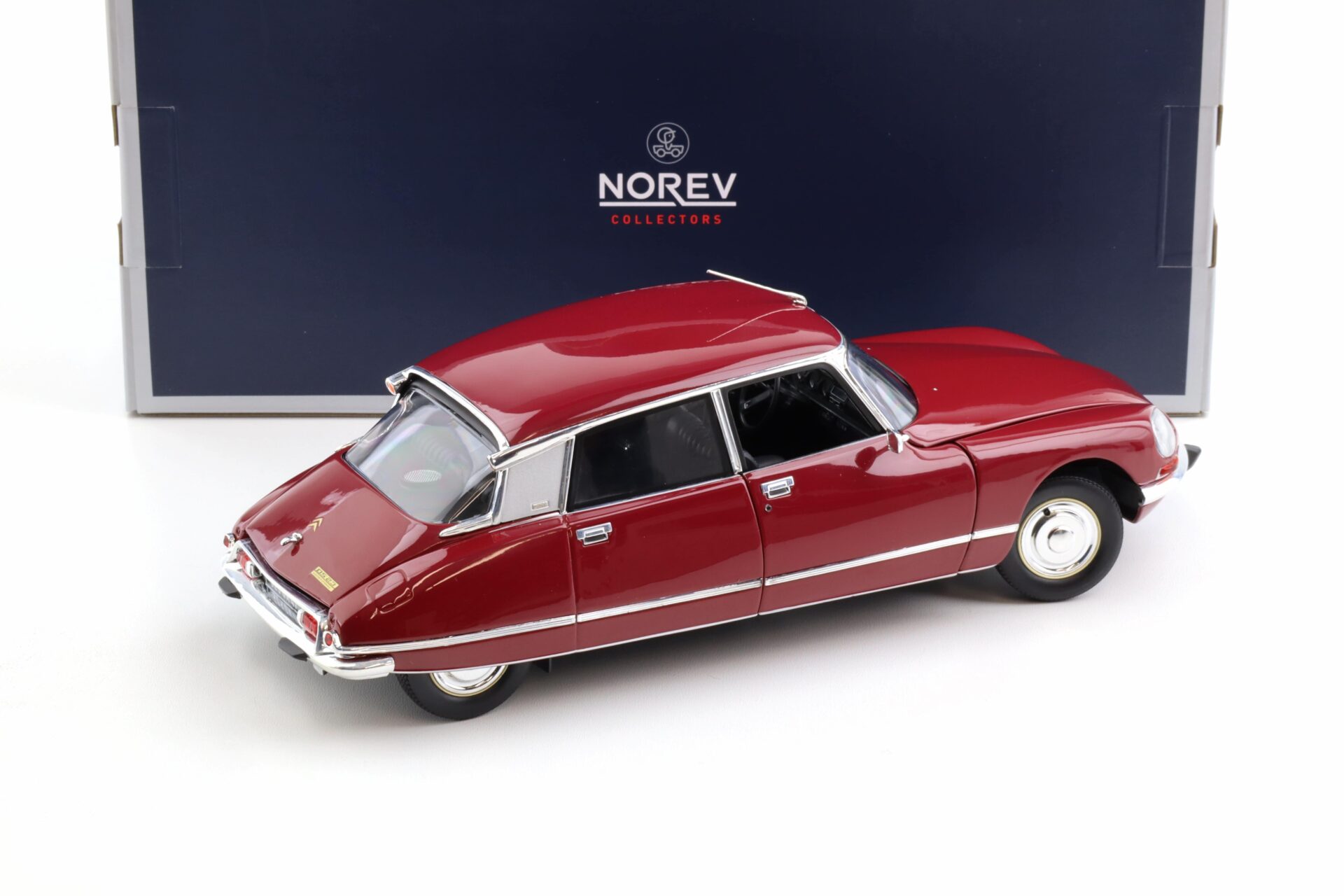 1:18 Norev Citroen DS 23 Pallas 1973 Rouge Massena red