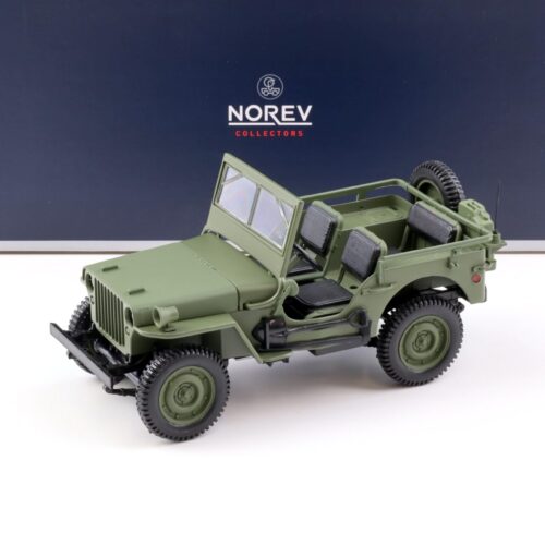 1:18 Norev Jeep Willys 1942 matt green 189013