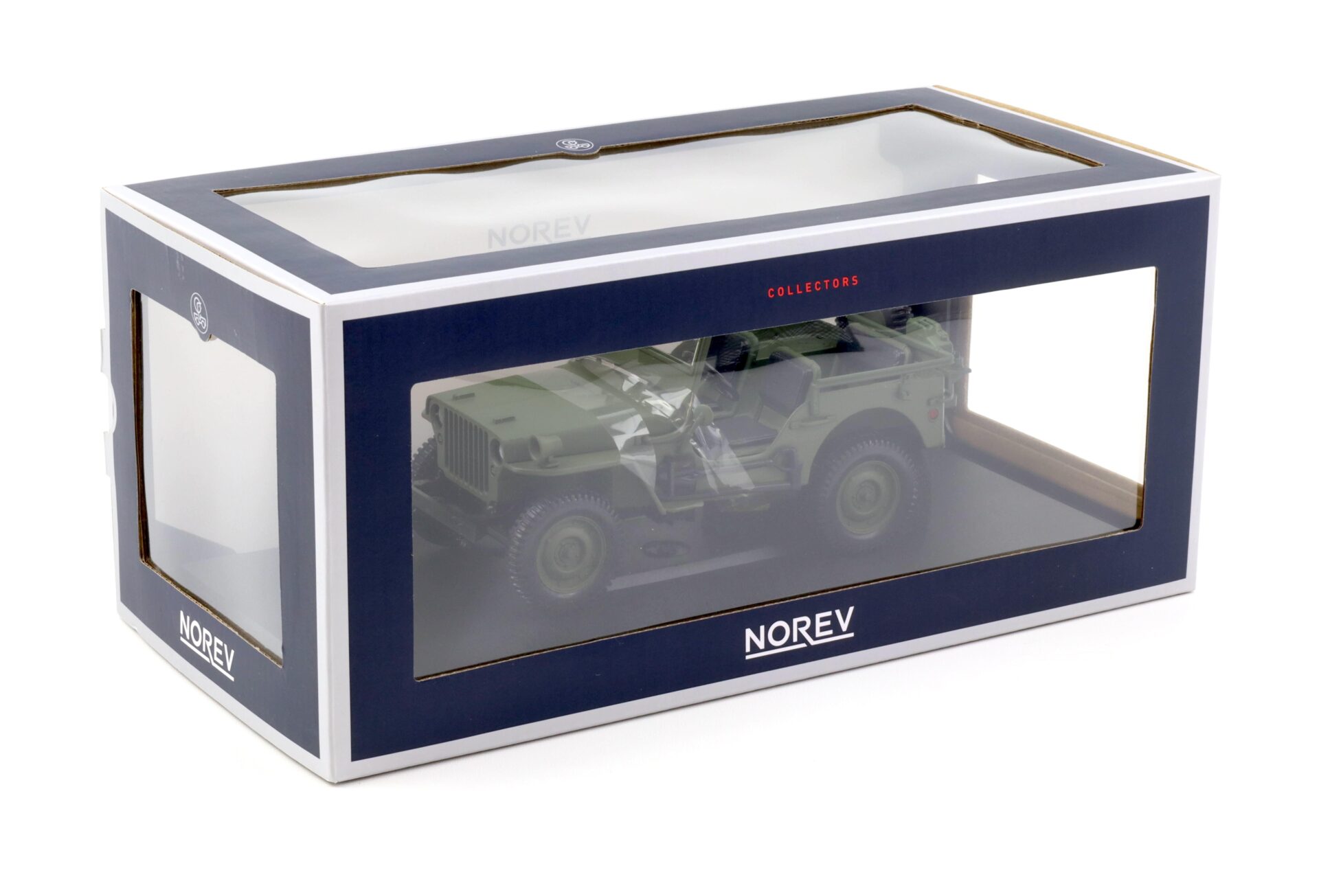 1:18 Norev Jeep Willys 1942 matt green 189013