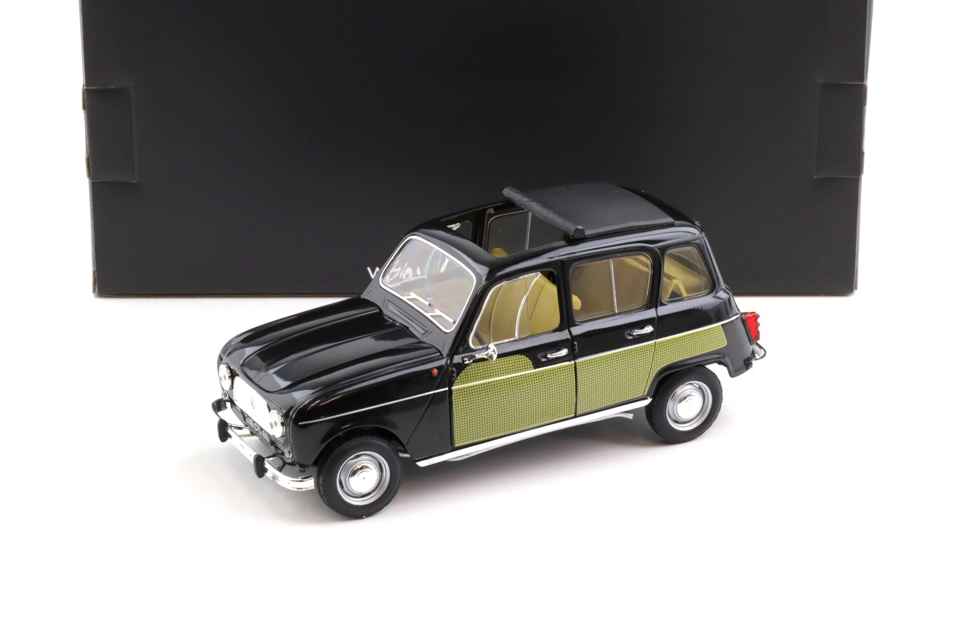 1:18 Norev Renault 4L Parisienne black