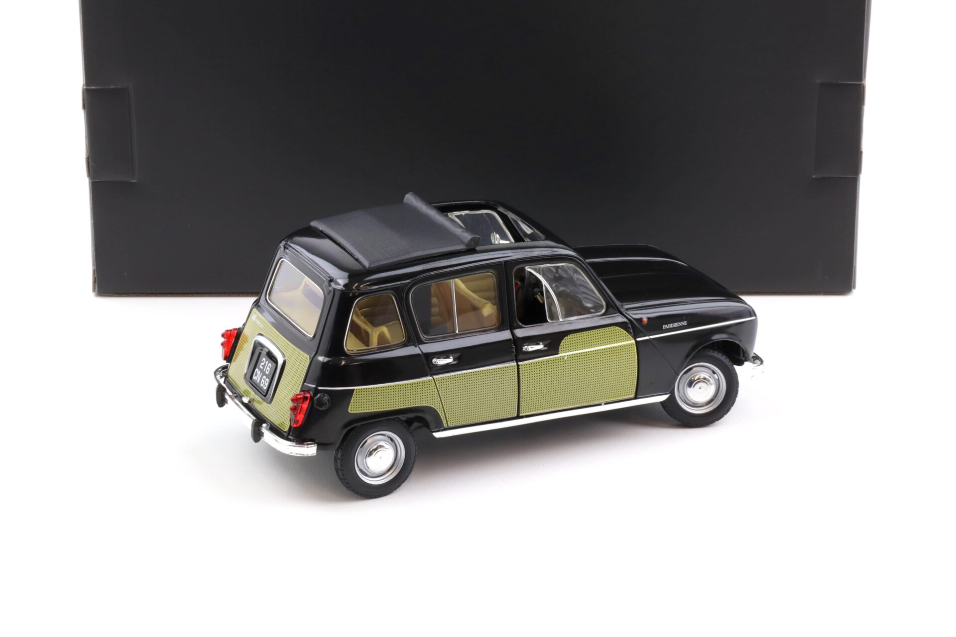 1:18 Norev Renault 4L Parisienne black