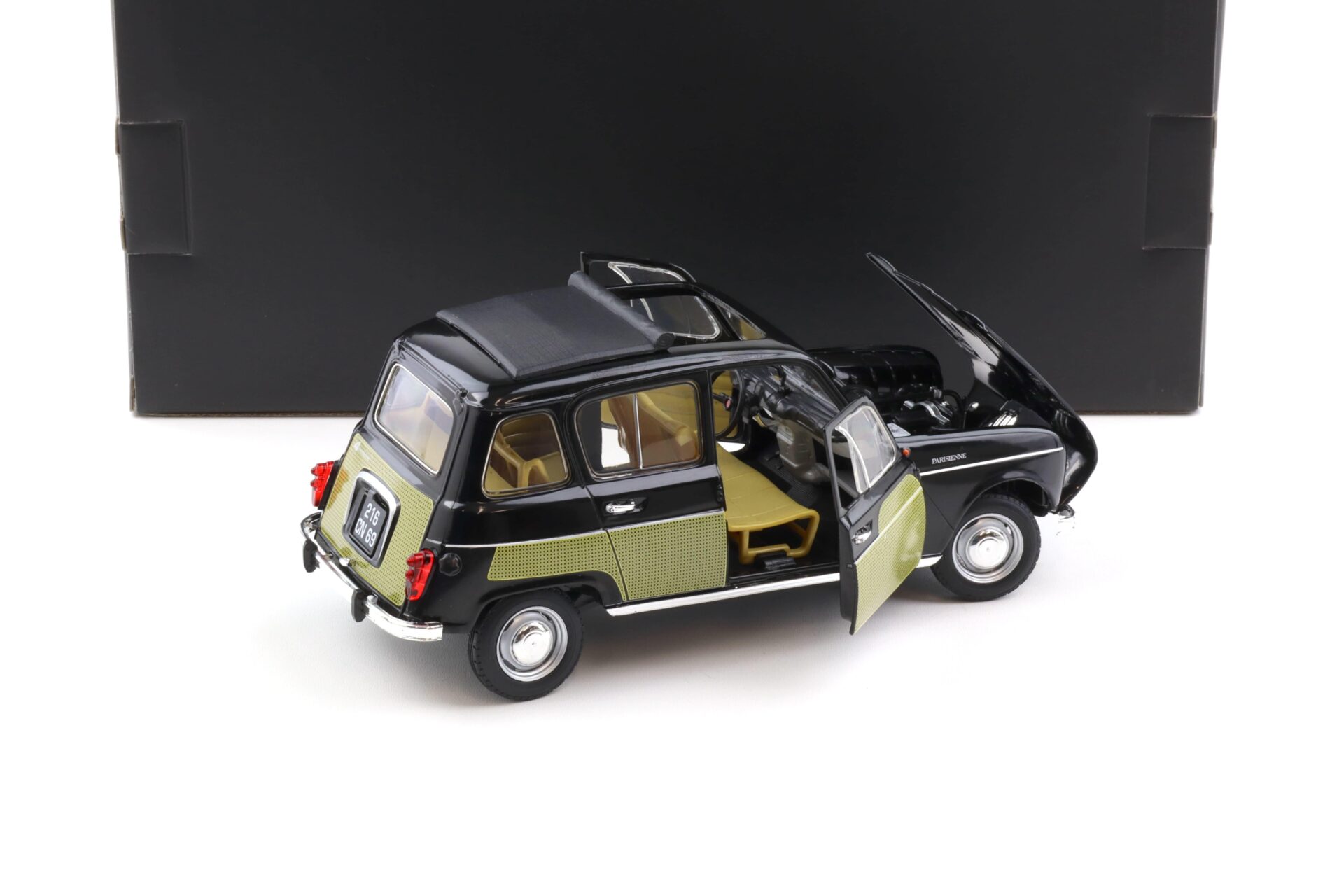 1:18 Norev Renault 4L Parisienne black