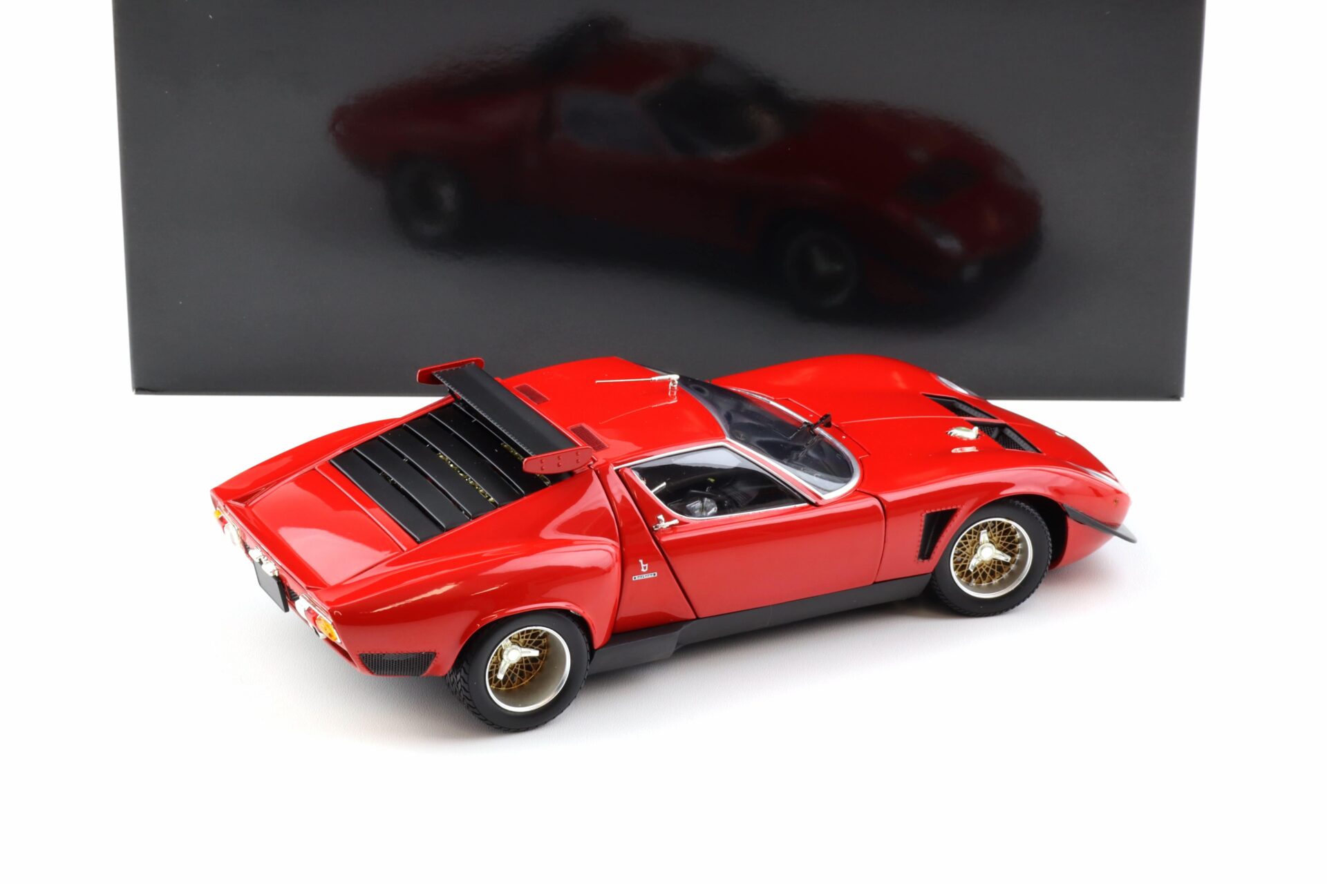 1:18 Kyosho Lamborghini Miura SVR red/ black 08319R