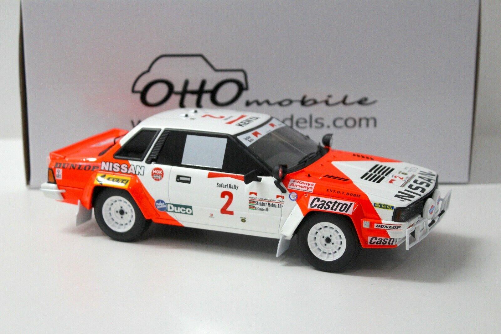 1:18 OTTO mobile OT765 Nissan 240 RS Gr.B Rally East African Safari