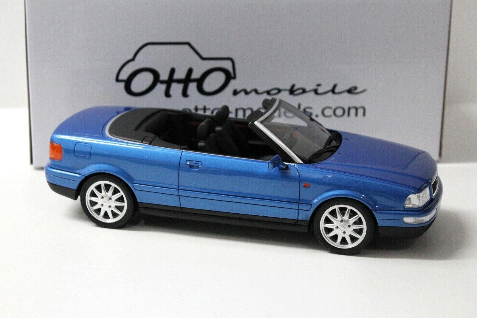 1:18 OTTO mobile OT825 Audi 80 Cabriolet Kingfisher blue 1998