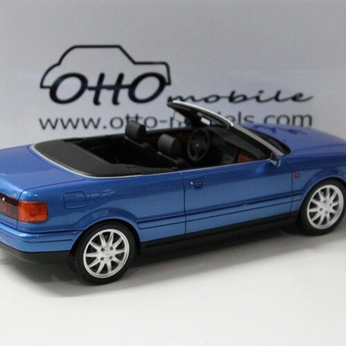 1:18 OTTO mobile OT825 Audi 80 Cabriolet Kingfisher blue 1998