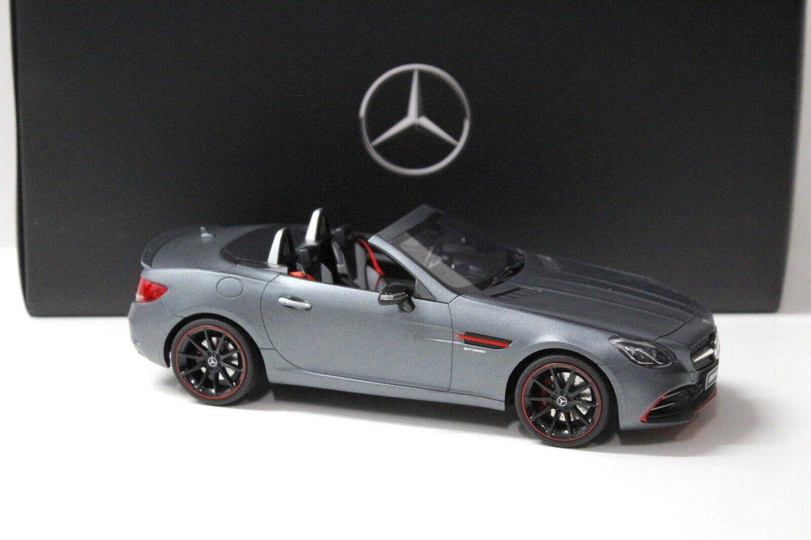 1:18 GT Spirit Mercedes SLC 43 AMG Cabrio grey DEALER VERSION