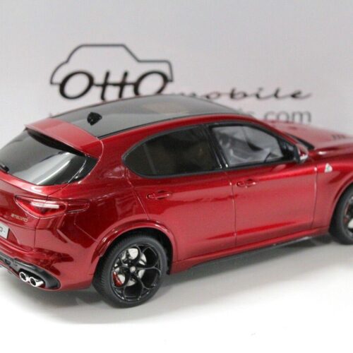 1:18 OTTO mobile OT285 Alfa Romeo Stelvio Quadrifoglio 2017 red - Image 3