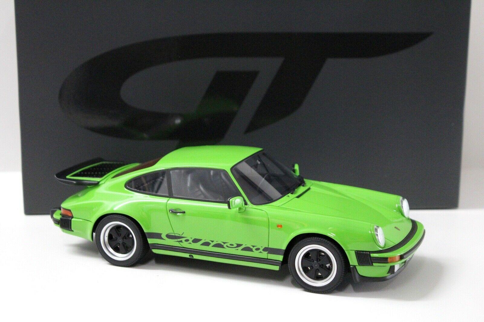 1:18 GT Spirit GT740 Porsche 911 Carrera 3.2 Coupe green
