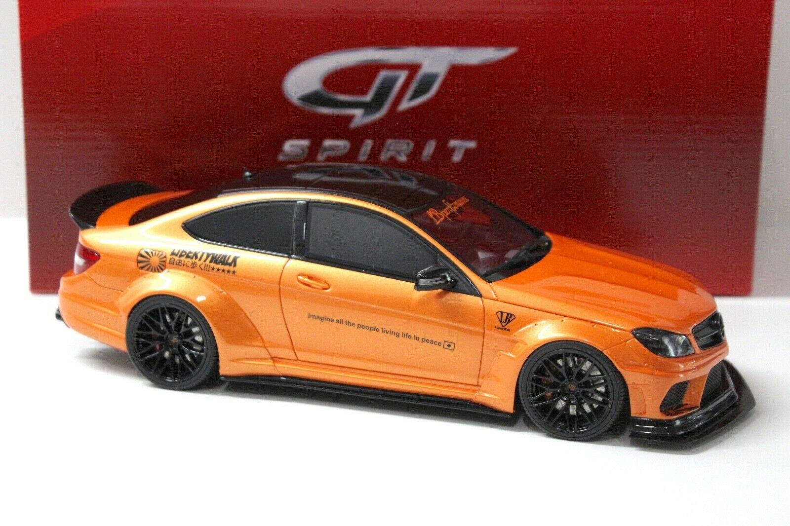 1:18 GT Spirit GT215 Mercedes C63 AMG LB Liberty Walk orange