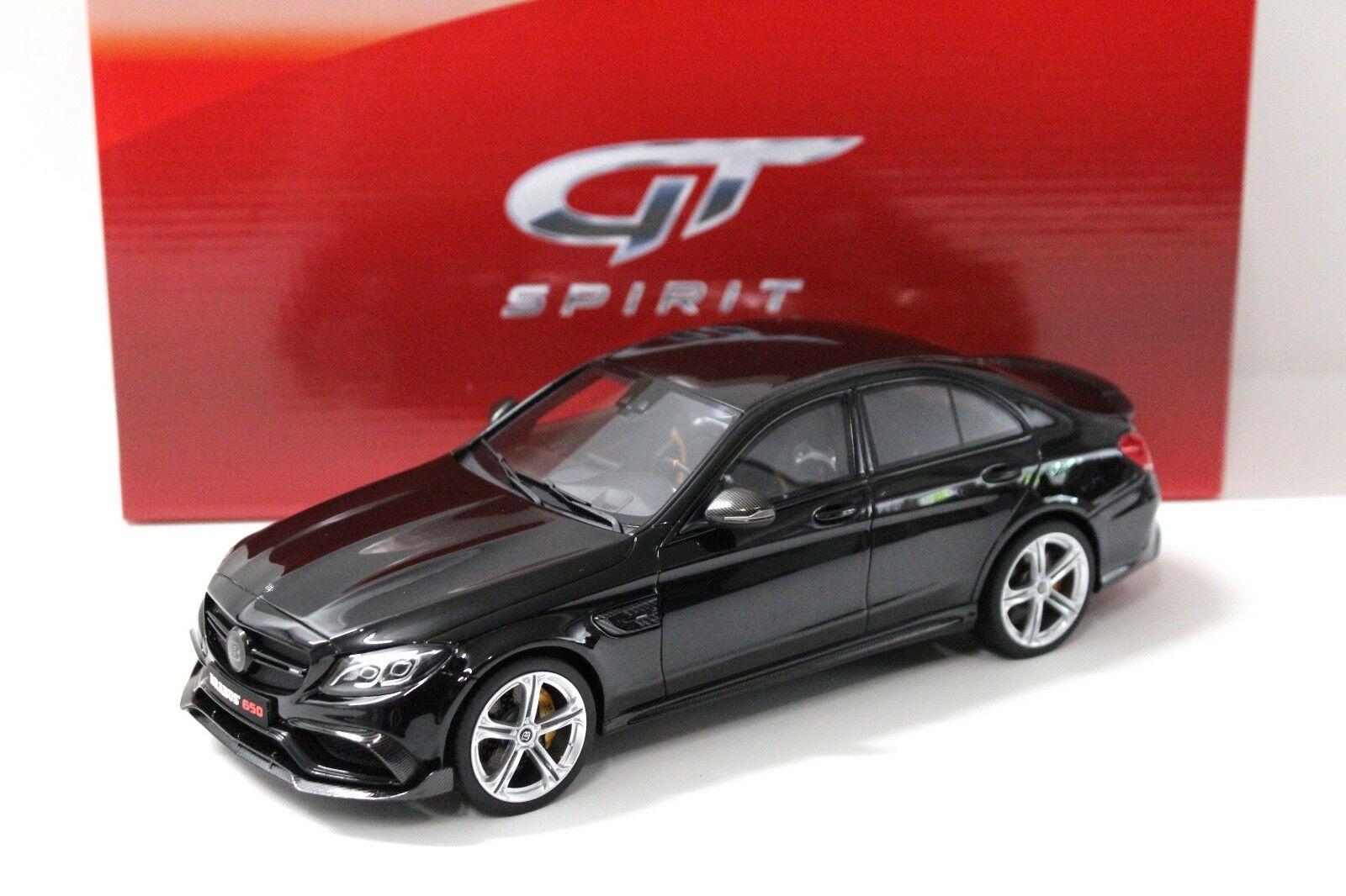 1:18 GT Spirit GT132 Brabus 650 Mercedes C-Class Sedan 2015 black