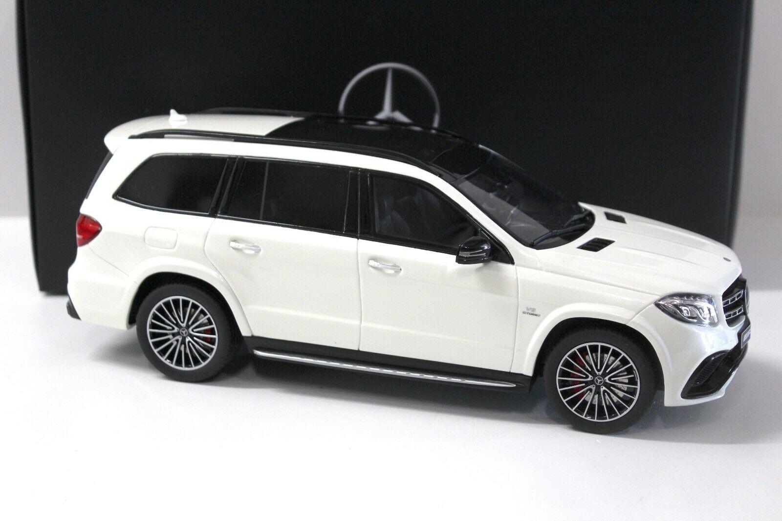 1:18 GT Spirit Mercedes GLS63 AMG SUV white DEALER VERSION
