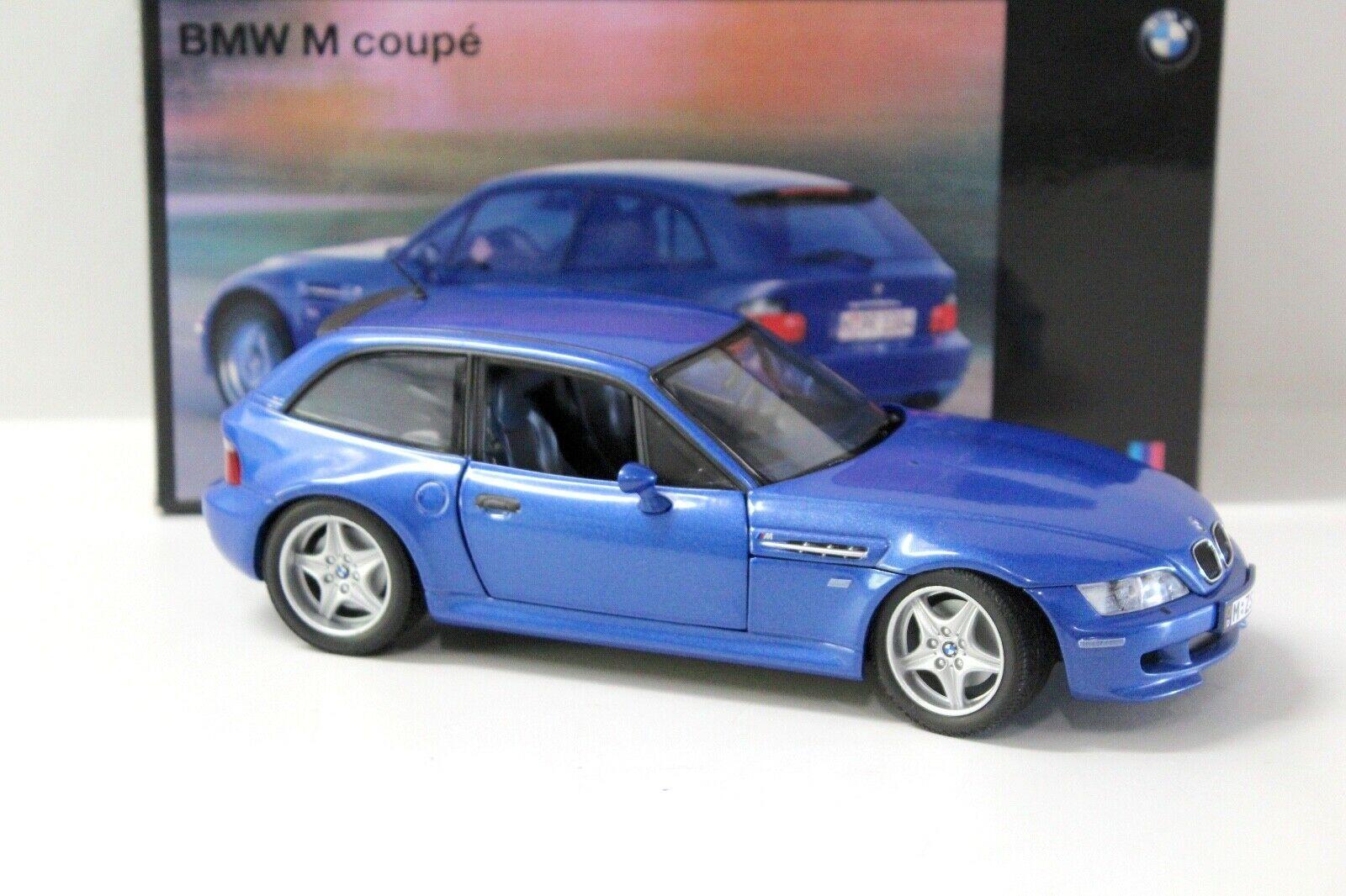1:18 UT Models BMW Z3M Coupe blue DEALER VERSION