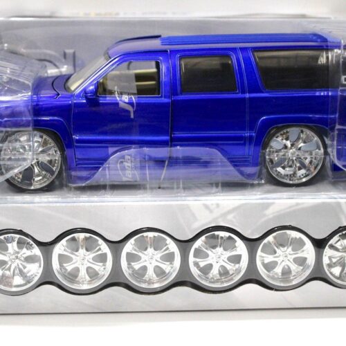 1:18 Jada Chevrolet Suburban Dub CITY blue 2003 KIT/ Bausatz
