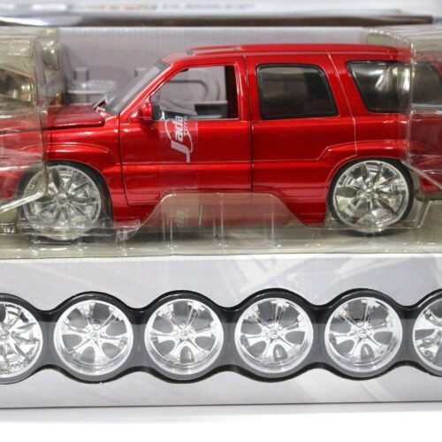 1:18 Jada Cadillac Escalade Dub CITY red 2002 KIT/ Bausatz