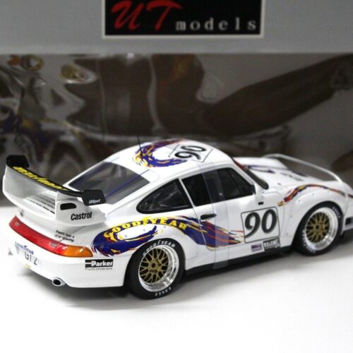 1:18 UT Models Porsche 911 993 GT2 Daytona 1998 Wauters #90 white