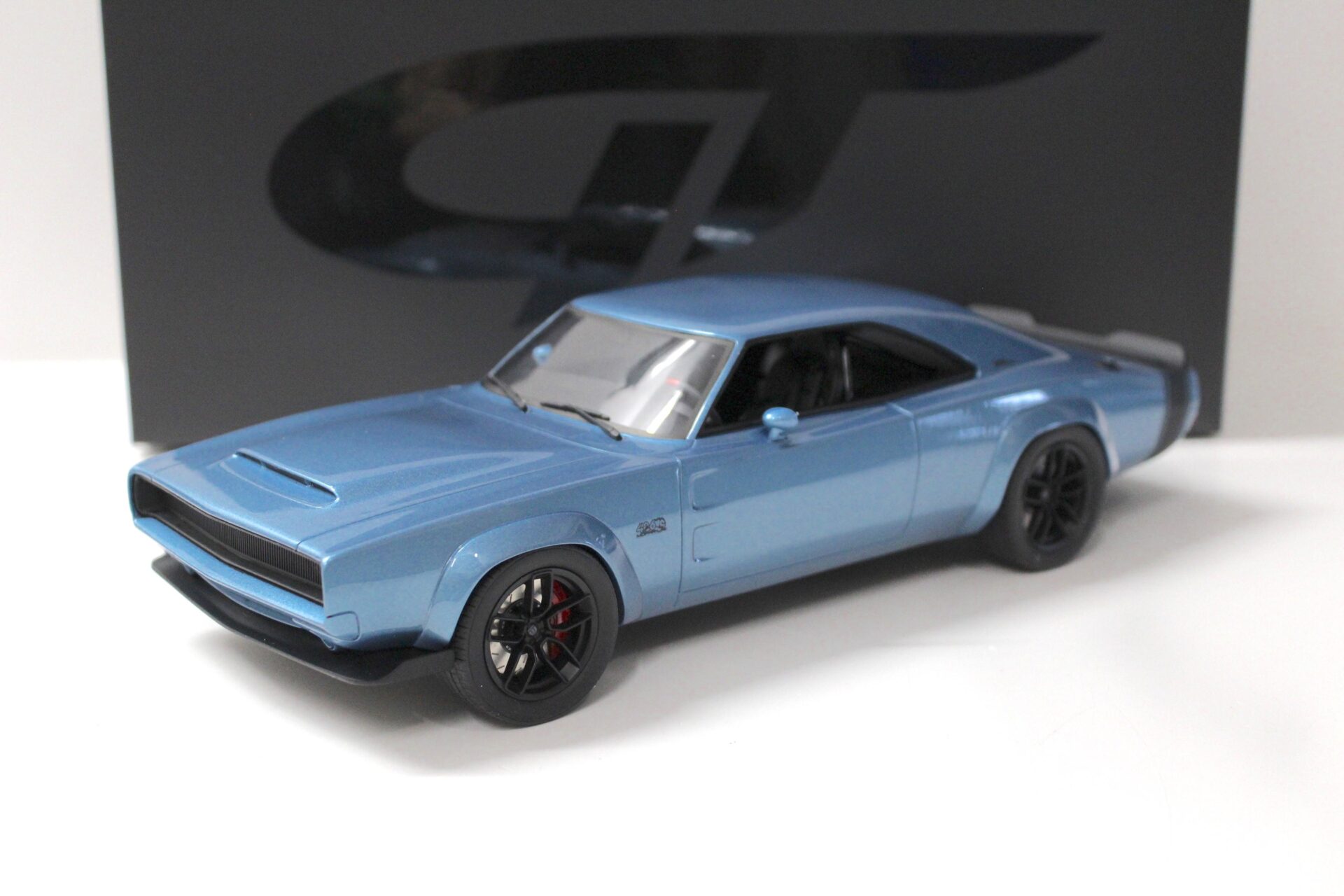1:18 GT Spirit GT841 Dodge Super Charger Sema Concept 1968 blue metallic