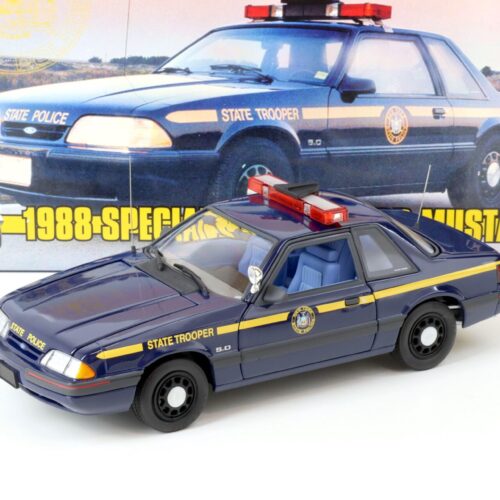 1:18 GMP 1988 Ford Mustang 5.0 Coupe New York State Police Special Service