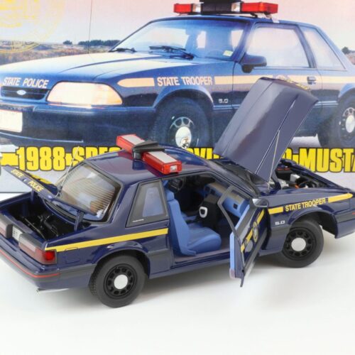 1:18 GMP 1988 Ford Mustang 5.0 Coupe New York State Police Special Service