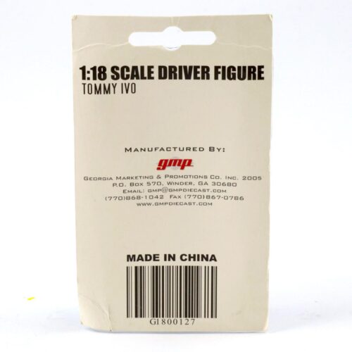 1:18 GMP Tommy IVO Driver Figure Figur Zubehör Diorama G1800127