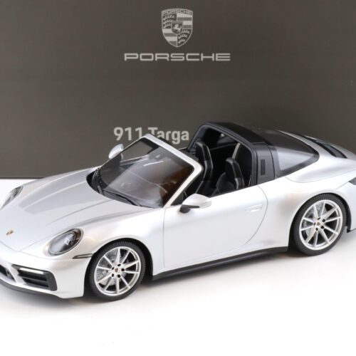 1:18 Minichamps Porsche 911 (992) Targa 4 GTS GT-silver metallic WAP DEALER