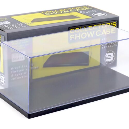 1:24 Triple9 Show Case Einzelvitrine Vitrine Klarsichtbox schwarzer Sockel