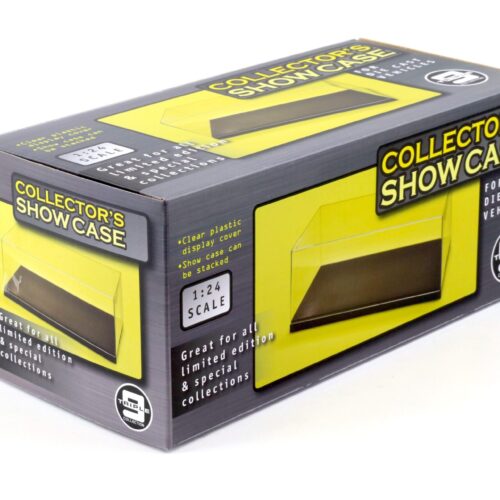 1:24 Triple9 Show Case Einzelvitrine Vitrine Klarsichtbox schwarzer Sockel