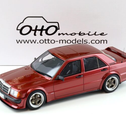 1:18 OTTO mobile OT1083 RAUH WELT Mercedes 190E 2.5-16 Almandine red 2016