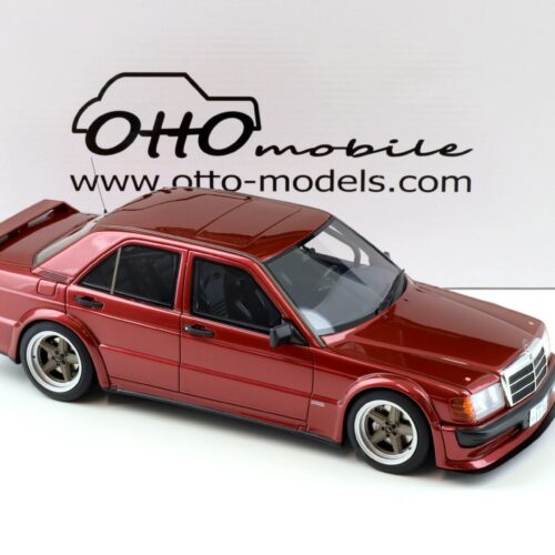 1:18 OTTO mobile OT1083 RAUH WELT Mercedes 190E 2.5-16 Almandine red 2016