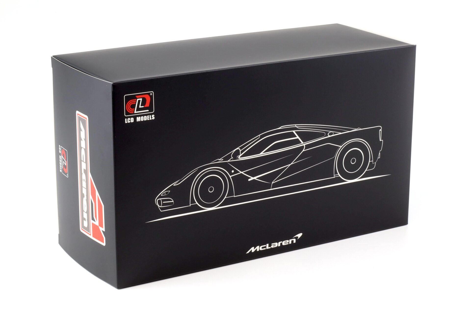 1:18 LCD Models McLaren F1 Road Car silver metallic 1995 LCD18014-SI