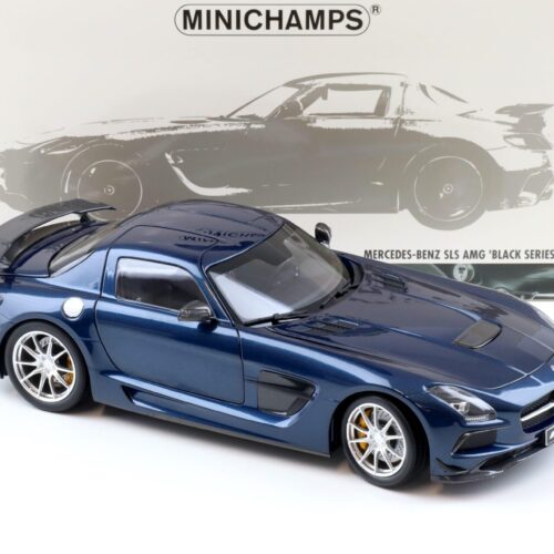 1:18 Minichamps Mercedes SLS AMG Black Series 2013 Daytona blue metallic