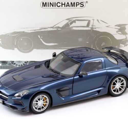 1:18 Minichamps Mercedes SLS AMG Black Series 2013 Daytona blue metallic