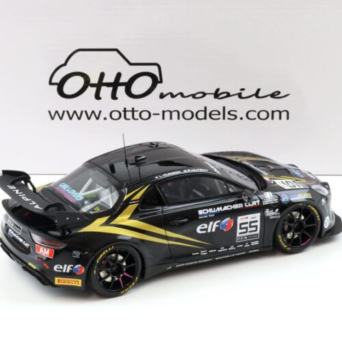 1:18 OTTO mobile OT1149 Alpine A110 GT4 EVO GT4 European Series 2024 black