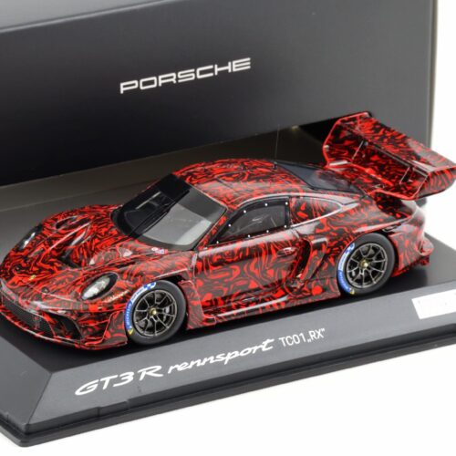 1:43 Spark Porsche 911 992 GT3 R Rennsport TC01 RX Testcar red/ black WAP DEALER