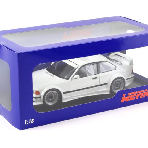1:18 WERK83 BMW M3 E36 GTR Street Coupe Plain Body white