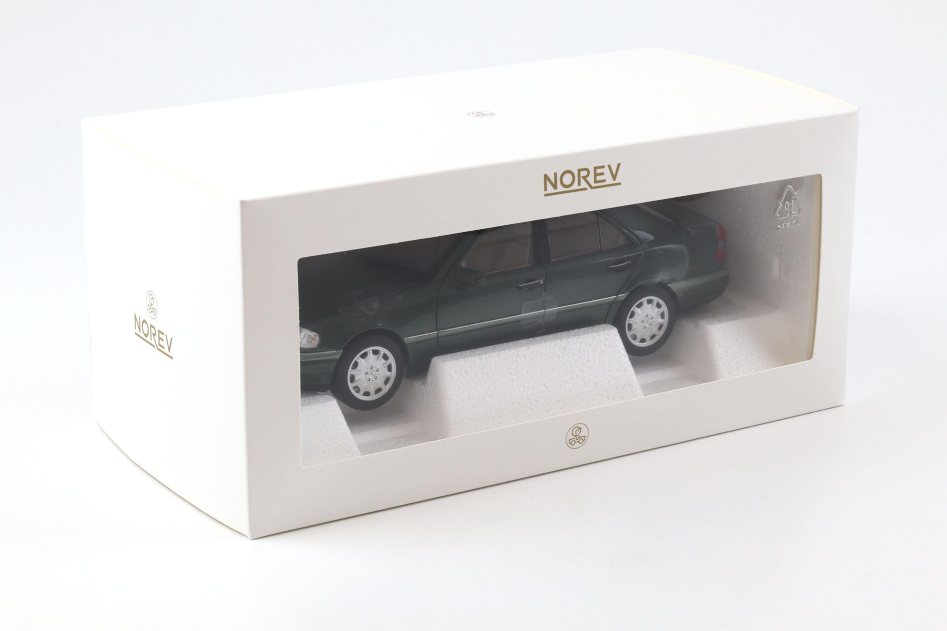 1:18 Norev Mercedes C-Klasse W202 Limousine 1993 Malachite green metallic
