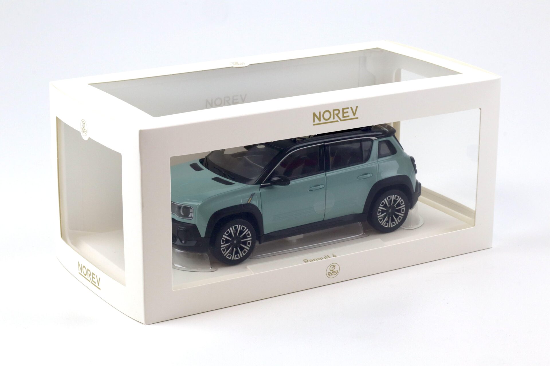 1:18 Norev Renault 4 E-Tech 100% Electric 2025 Haut de France green